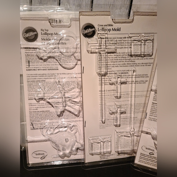 Lollipop form molds for Chocolate, NWT bundle set of 5 - Picture 6 of 12